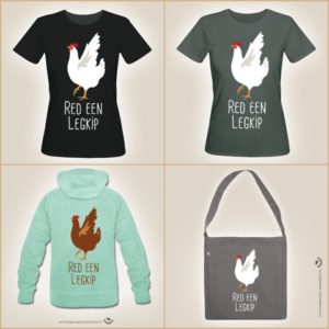 Shirts en tassen, ontworpen door Maria van Eldik